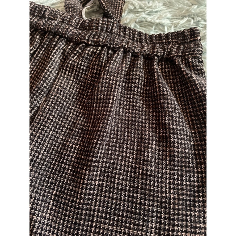 Houndstooth Wide Leg Pants - Picture 6 of 7